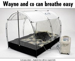 三獅軍團增添秘密裝備 神奇帳篷可助魯尼更健康