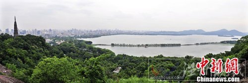 資料圖：杭州西湖全景。中新社發(fā) 李忠 攝 CNSPHOTO