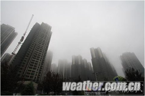 貴州雨霧蒙蒙  23日起有降溫