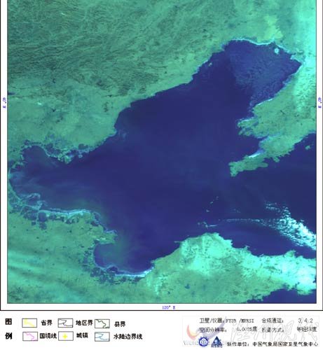 1月上旬渤海海冰面積較前兩年同期偏小