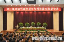 108名天氣預報員齊聚京城第六屆全國氣象行業職業技