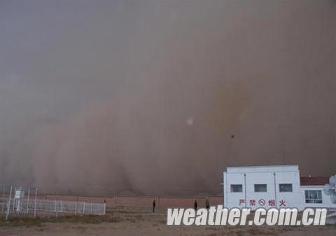 內蒙古阿拉善沙塵暴