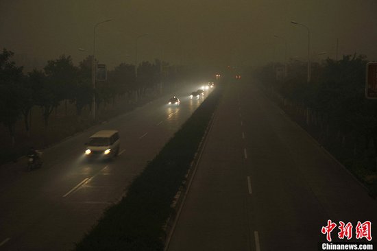 焚燒秸稈致霧霾天氣