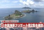 中國兩艘海軍護衛艦抵達釣魚島海域 中國海軍抵達釣