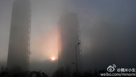 今天早晨大霧彌漫