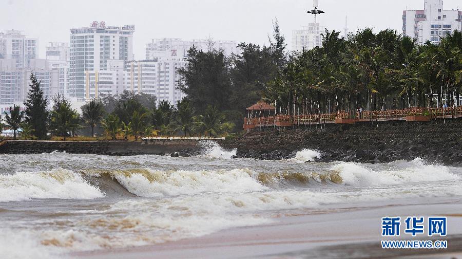 海南三亞臺風山神