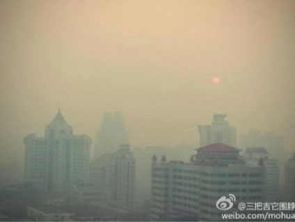北京:霾和大霧黃色預警中 請注意防范