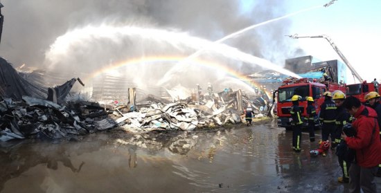 蕭山區瓜瀝鎮火災