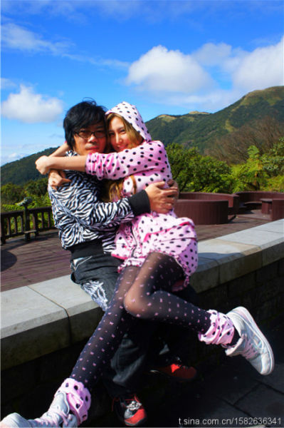 涂惠源與現(xiàn)在妻子