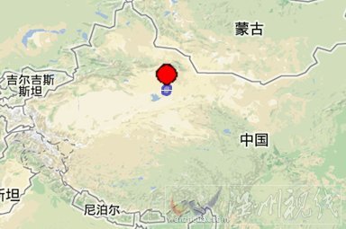 新疆哈密市和若羌縣交界地震