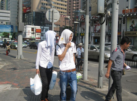 上海未來(lái)三天&ldquo;高燒&rdquo;不退 徐家匯最高氣溫40.6℃