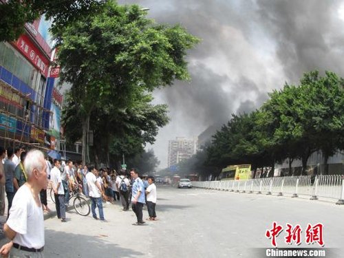 廣州白云區(qū)爆炸