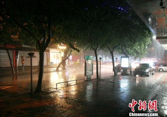 臺風(fēng)菲特影響溫州