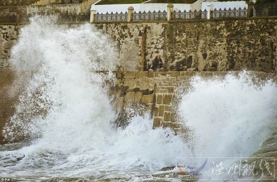 溫帶氣旋圣猶大襲擊英國