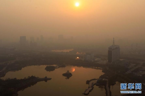 入冬以來最大霧霾