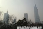 南京霧霾達重度污染 下周霧霾更大南京空氣污染加重