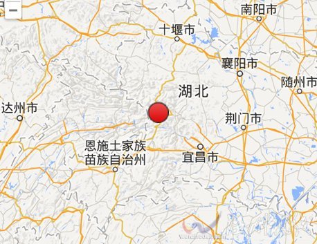 湖北恩施巴東縣地震