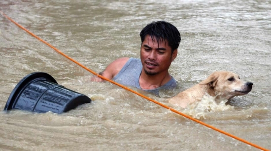 臺風玲玲重創菲律賓