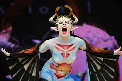 俄羅斯人體彩繪大賽 2