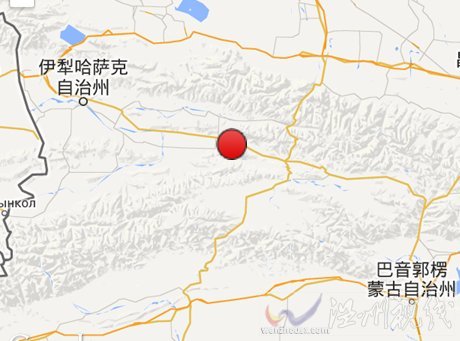 2014年2月19日新疆新源縣地震