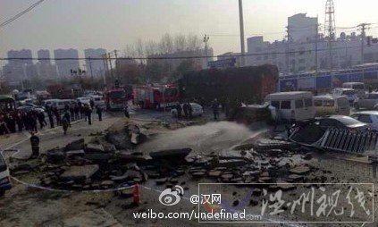 武漢硚口區爆炸事故