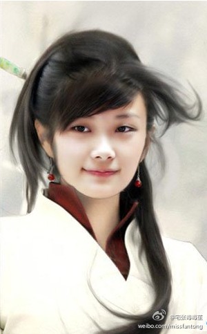 李宇春長發照片