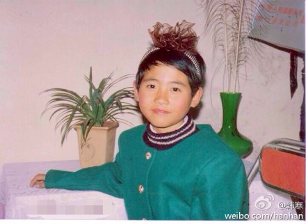 國民岳母韓寒 男扮女裝韓寒從岳父變成岳母