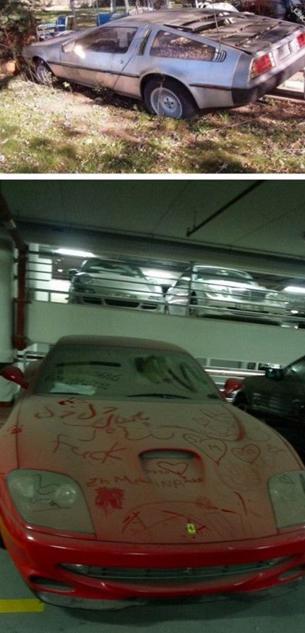 迪拜豪車遭遺棄原因 因超速罰單開的太高