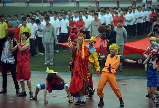 瘋狂的校運(yùn)會(huì)之西游記、動(dòng)漫版