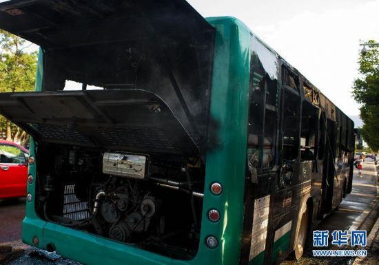 昆明公交車燃燒