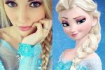 真人版艾麗莎 美國18歲女孩酷似迪士尼冰雪女王