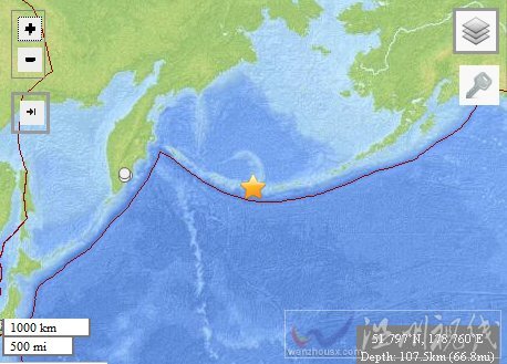 阿留申群島地震