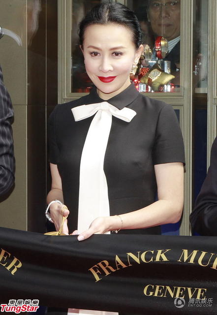 劉嘉玲疑似凸點