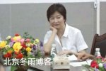 林青霞現身中學做演講秀書法