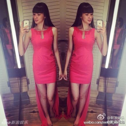 有超長美腿的Sabina