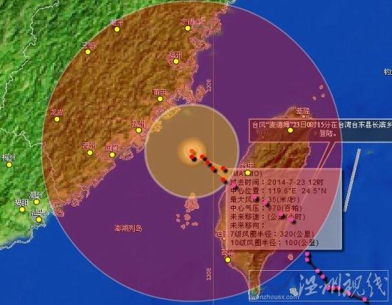 溫州臺風麥德姆