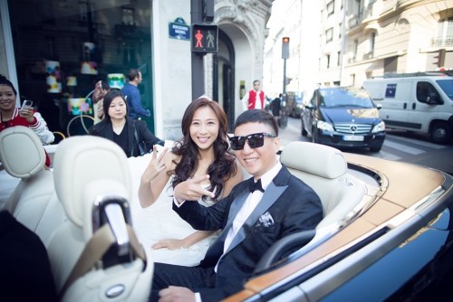 孫紅雷法國大婚