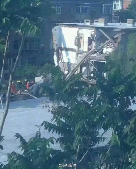 葫蘆島樓房爆炸