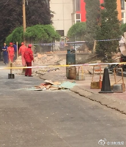 青島喜眾連鎖概念酒店液化氣爆炸