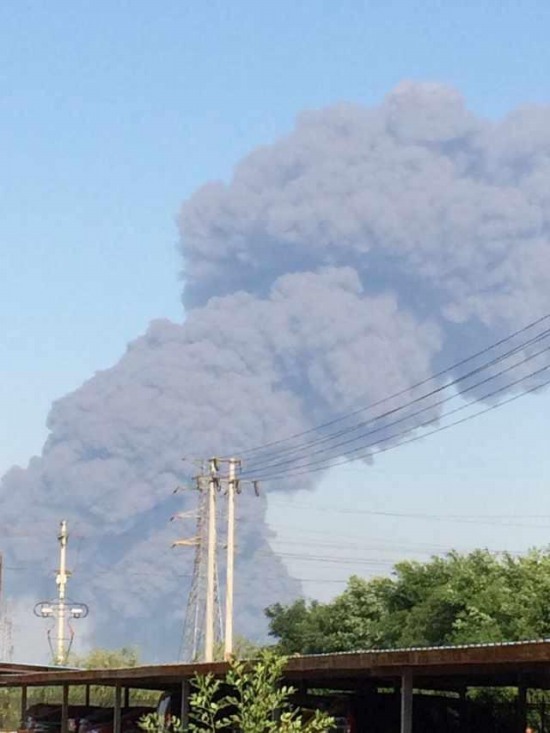 唐山化工廠爆炸