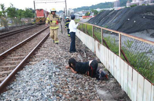女子腳掌被碾斷