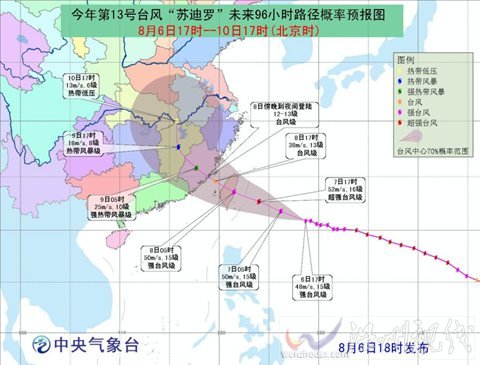 蘇迪羅正面登陸莆田