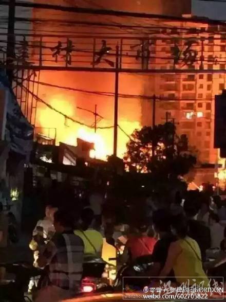 湖北宜昌枝江市火災