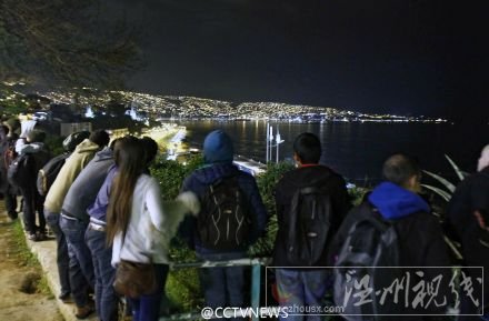 9月17日智利遭遇海嘯襲擊