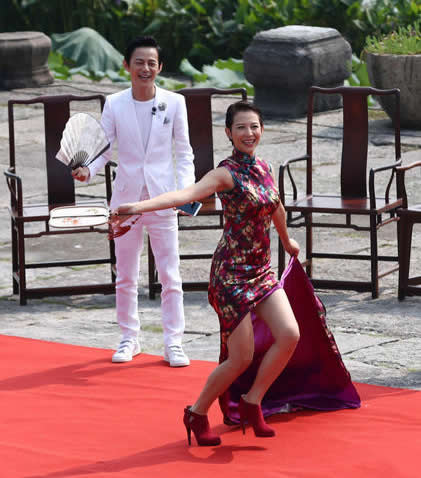 偶像來了黃山錄制