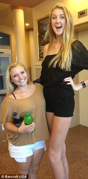 全美最長腿女孩