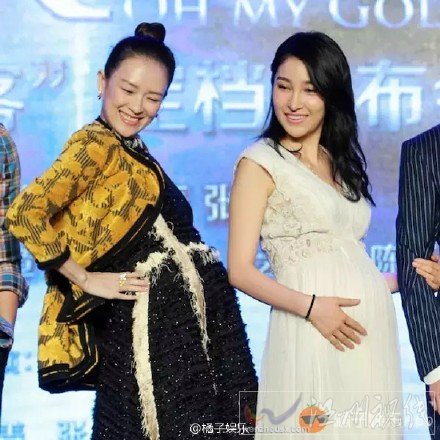 章子怡懷的男孩女孩備受關(guān)注