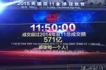 天貓雙11交易額 2015年11月11日天貓交易額數(shù)據(jù)