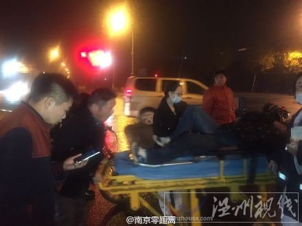 一名騎電動車的男子被撞傷