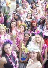 世界小姐云集三亞備戰